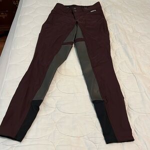 Girls Kerrits purple riding breech